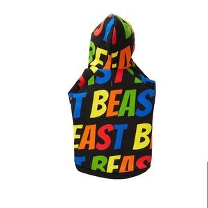 Top Paw Beast Graphic Dog Hoodie - Size Small